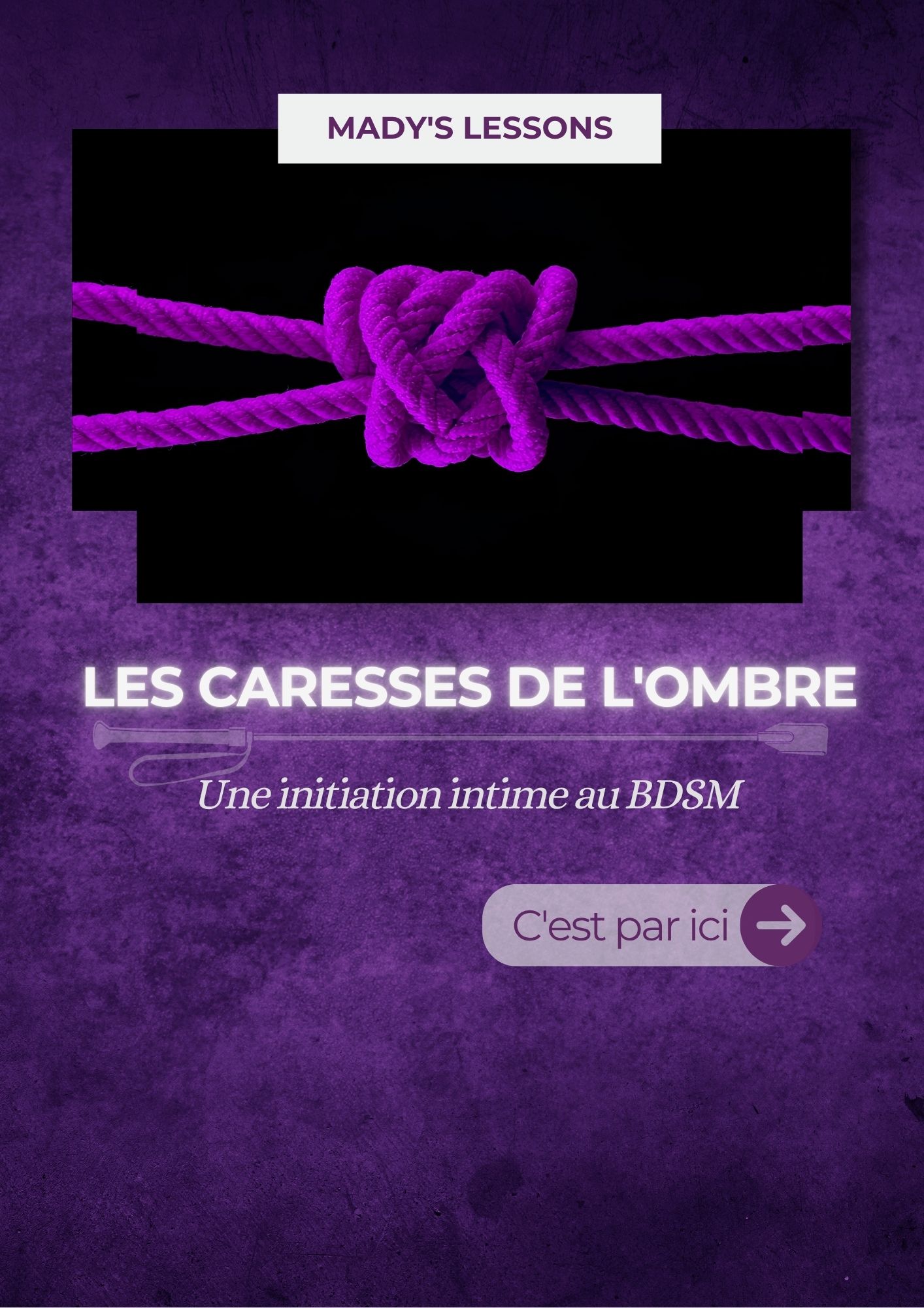 Couverture · Les caresses de l’ombre