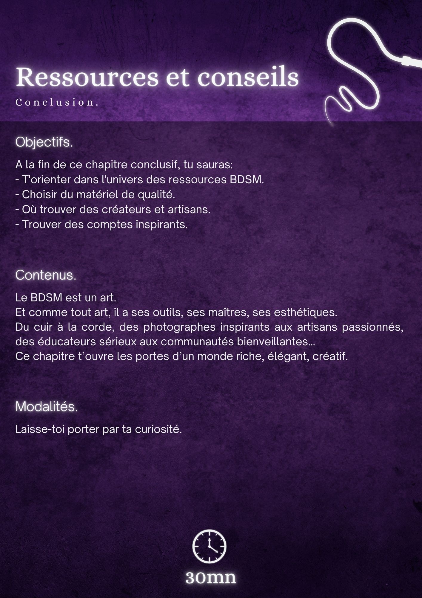 Ressources et conseils